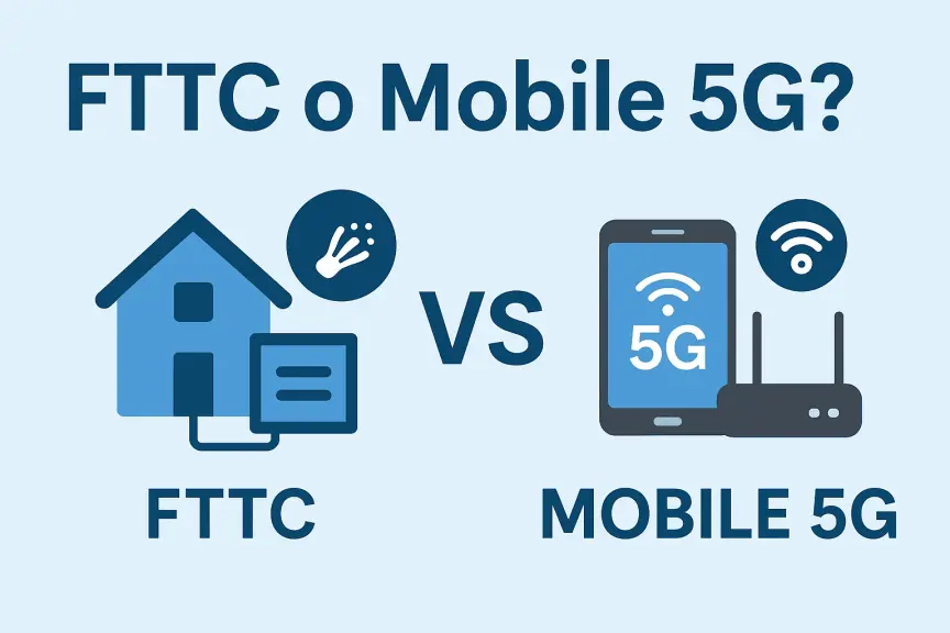 5G o FTTC per la casa?